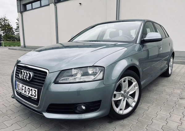 Audi A3 cena 26999 przebieg: 219000, rok produkcji 2009 z Złocieniec małe 529
